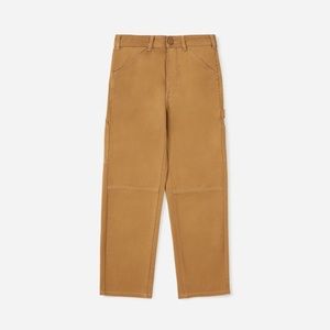 Everlane carpenter pant in golden brown